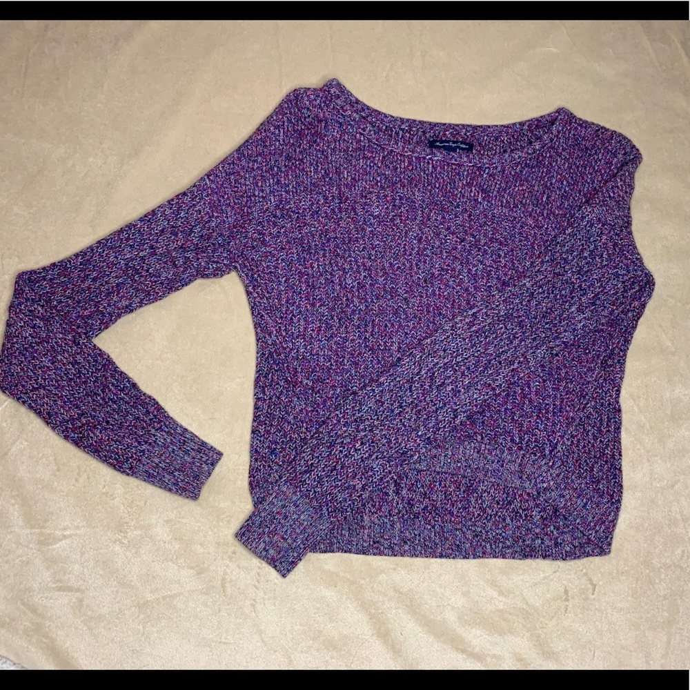 Purple sweater